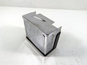 2000 Harley Dyna FXDL Low Rider Battery Box Tray & Chrome Cover 66375-97