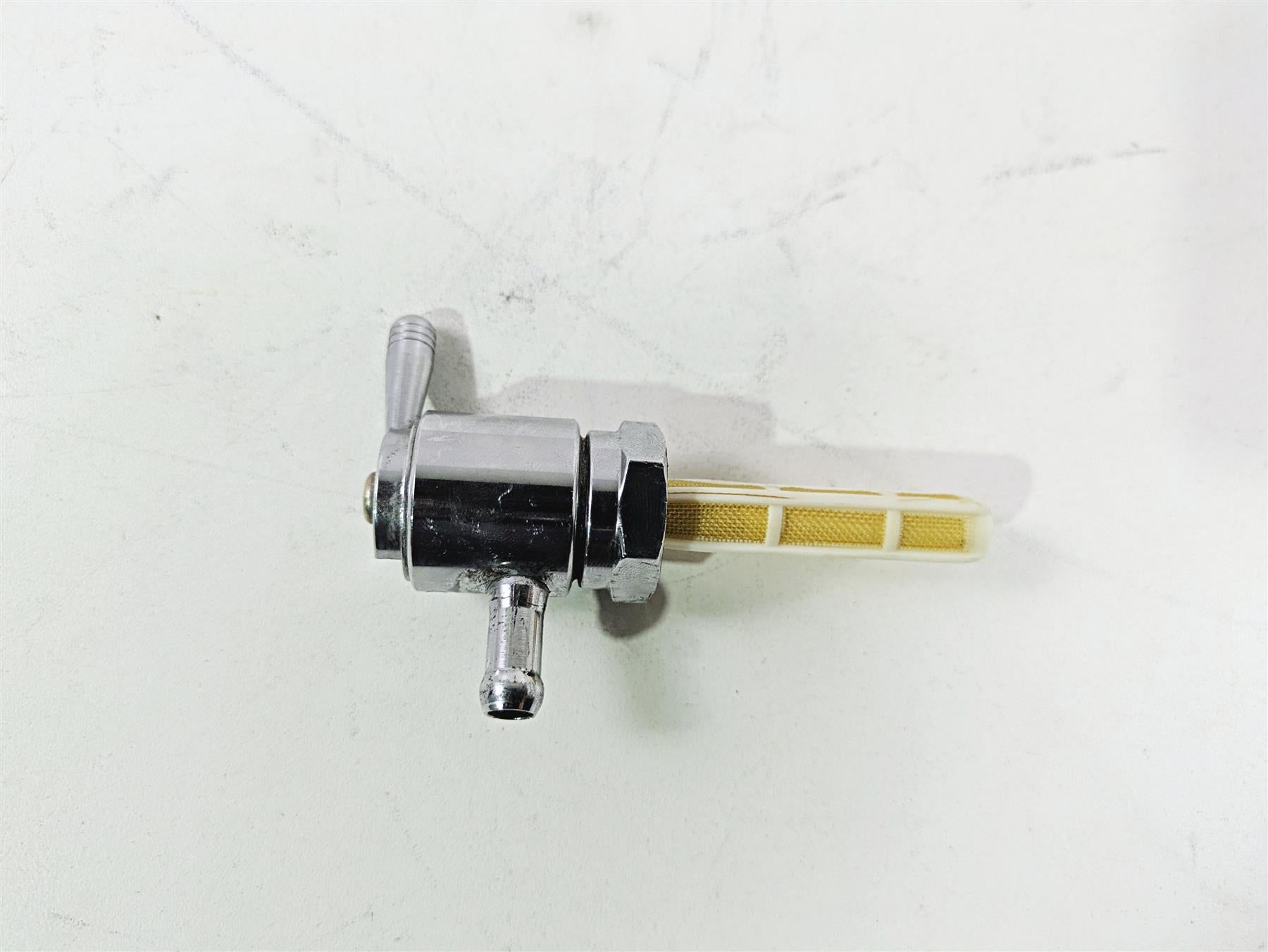 2002 Big Dog Pitbull EMS Chrome Fuel Gas Petrol Petcock Valve {{ shop.shopifyCountryName }} - Mototech271