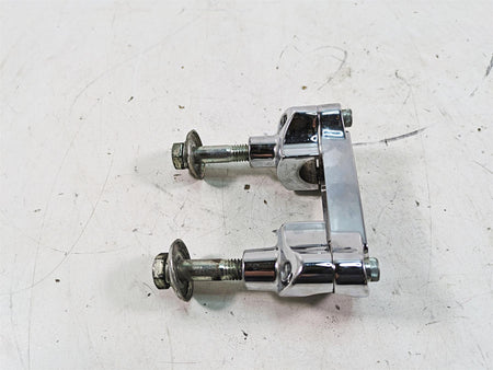 2006 Harley FLSTI Softail Heritage Handlebar Riser Holder Set 56567-86B {{ shop.shopifyCountryName }} - Mototech271