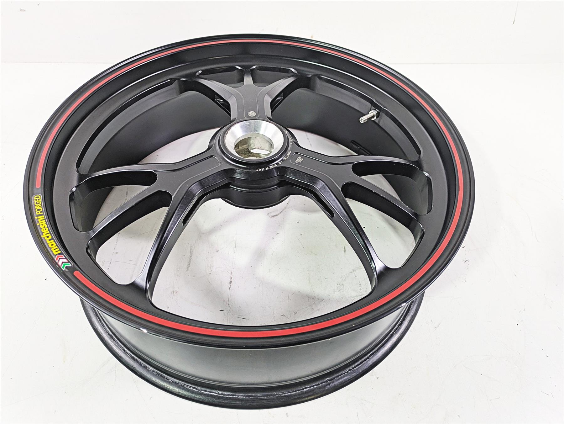 2018 Ducati Hypermotard 939 SP Marchesini Forged 17x5.5 Rear Wheel Rim 50221561A {{ shop.shopifyCountryName }} - Mototech271