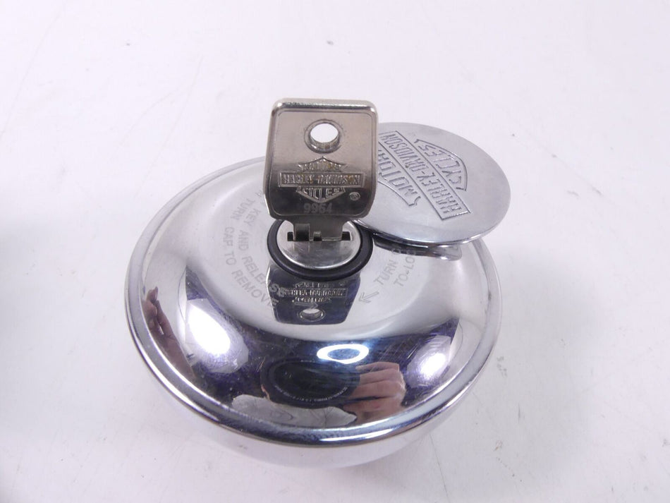 2001 Harley Davidson Sportster XL883 Fuel Gas Petrol Tank Cap + Key 611001-29A {{ shop.shopifyCountryName }} - Mototech271