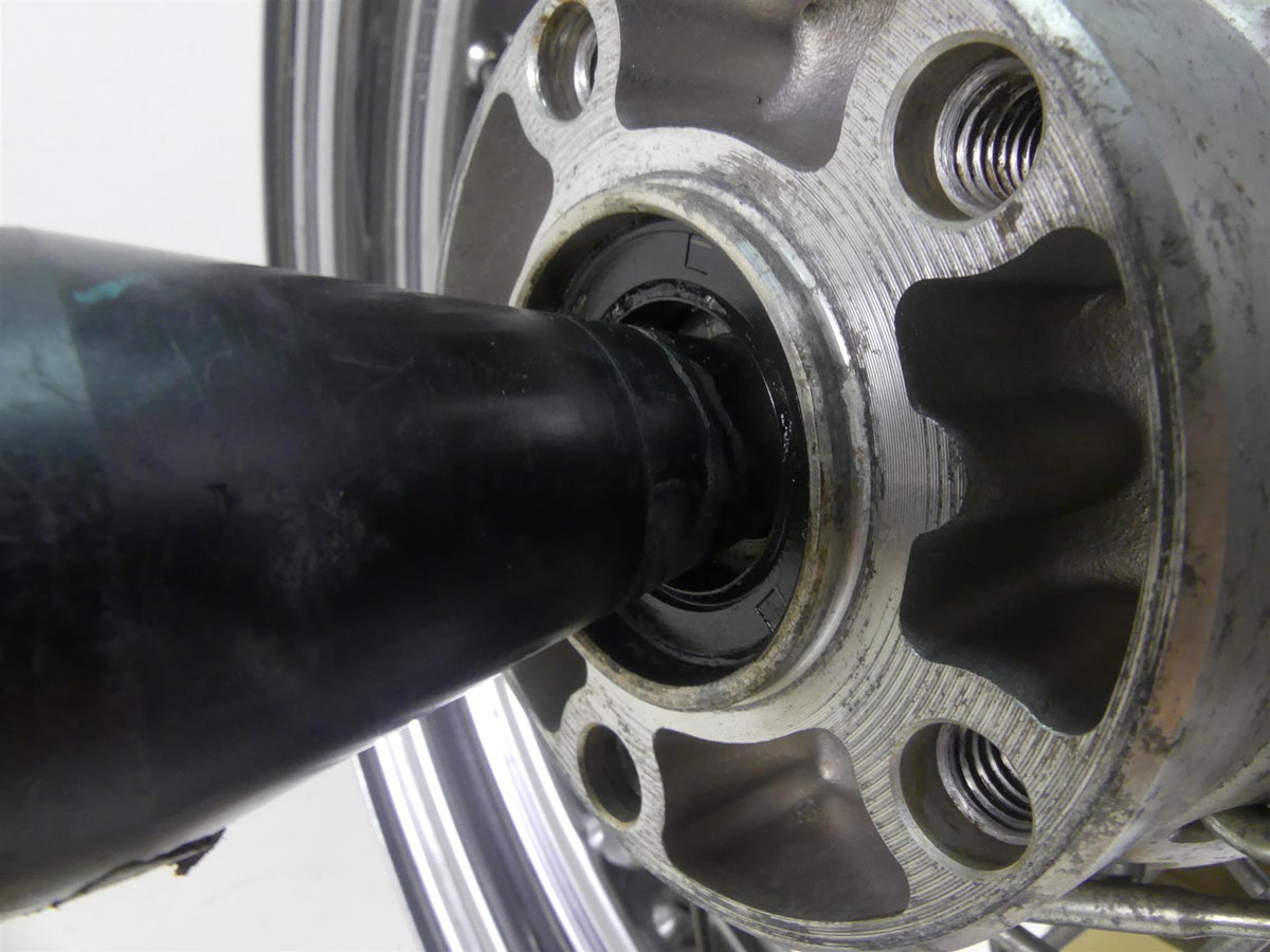 1999 Harley Dyna FXDL Low Rider Rear 16x3 Spoke Wheel Rim -Read 40975-86C {{ shop.shopifyCountryName }} - Mototech271