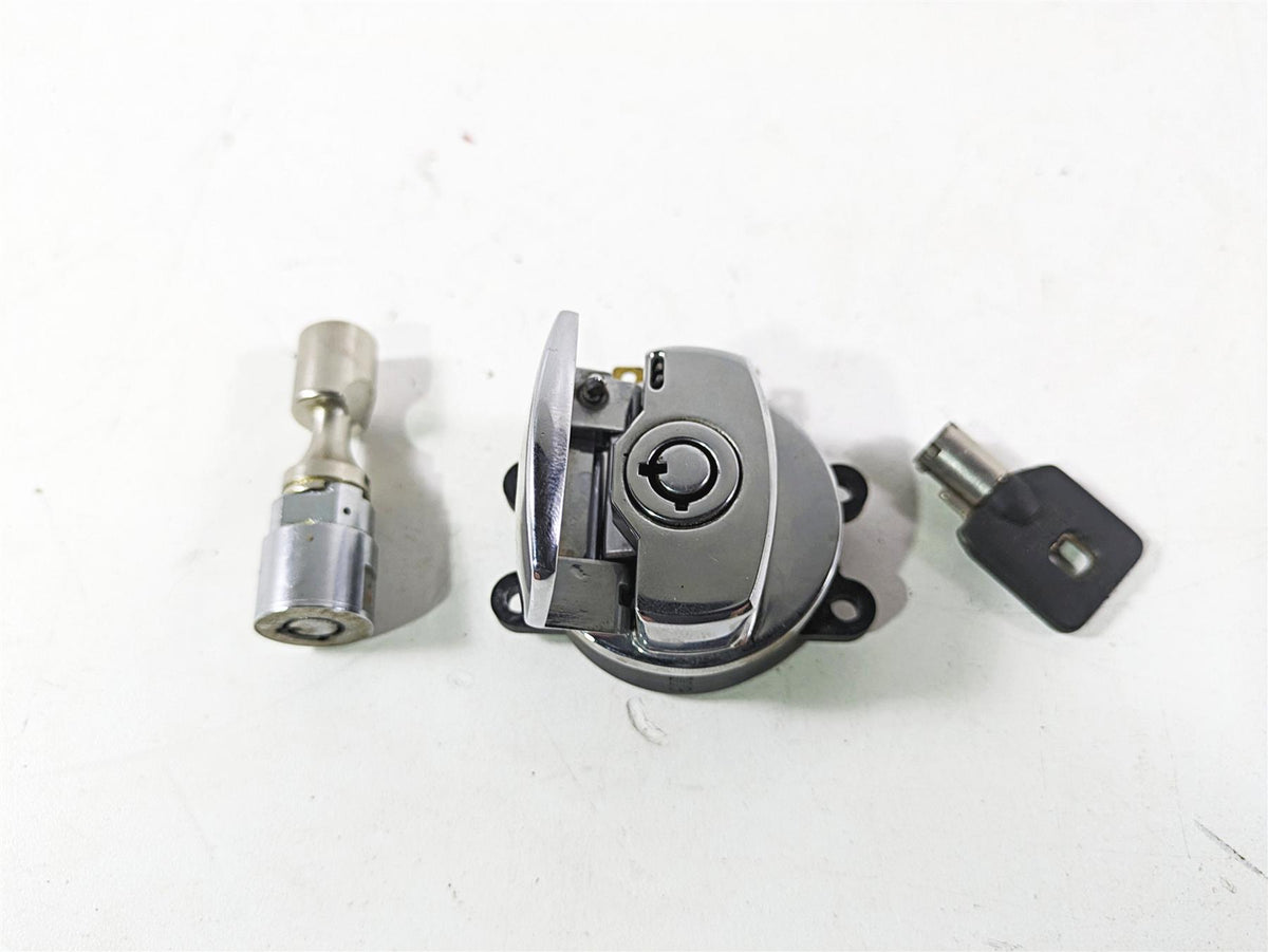 2003 Harley FLSTC Softail Heritage 100th Ignition Switch Key Lock Set 71450-04 {{ shop.shopifyCountryName }} - Mototech271