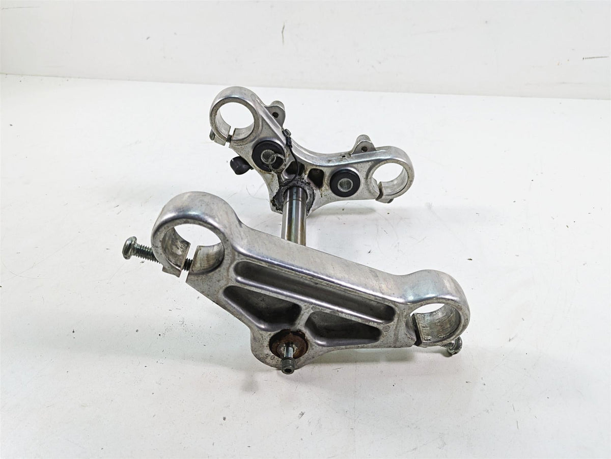 1999 Harley Dyna FXDL Low Rider Upper & Lower Triple Tree 45739-87 45598-90B {{ shop.shopifyCountryName }} - Mototech271