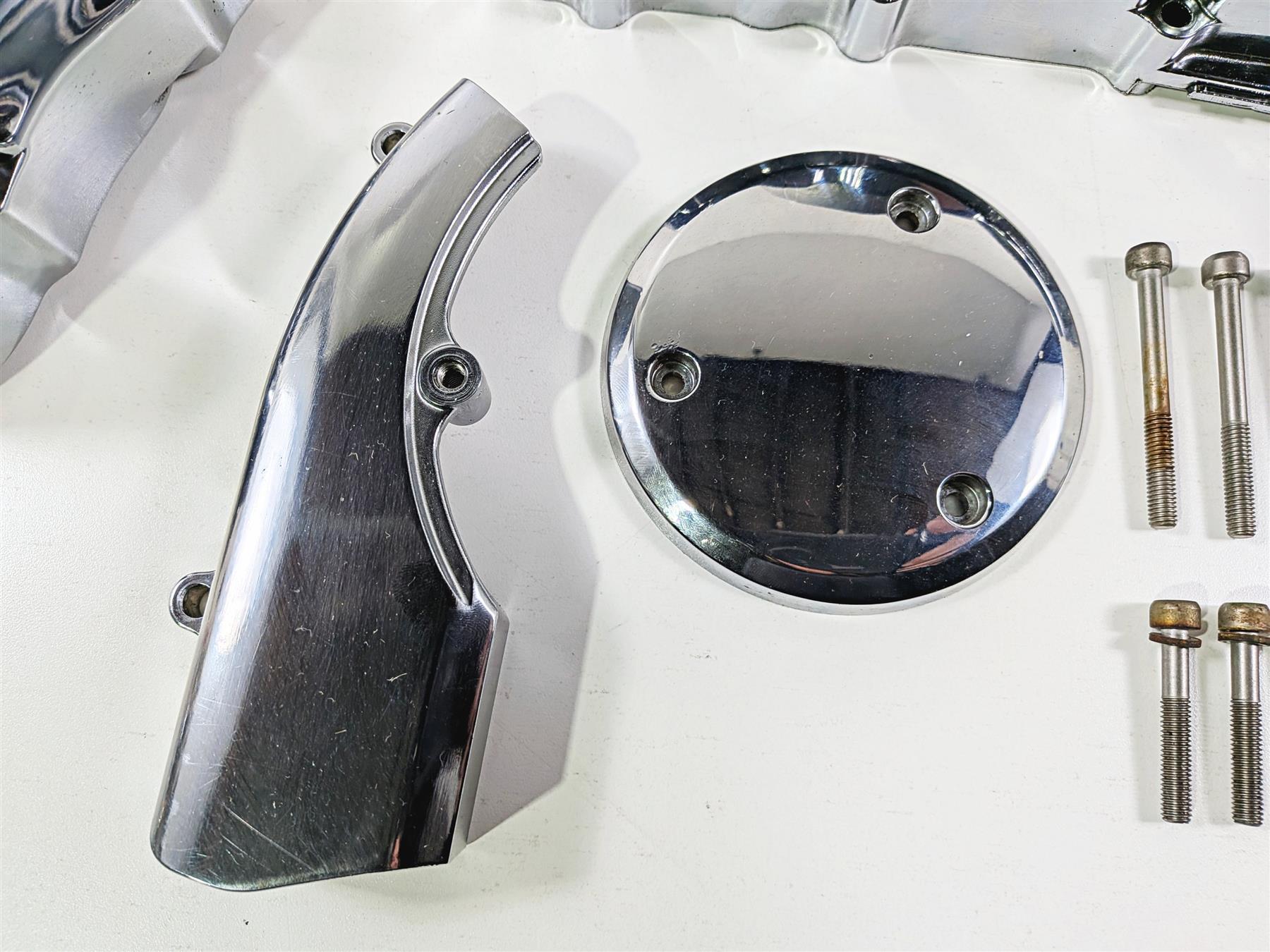 2012 Yamaha XV1900 Raider S Chrome Primary & Engine Side Covers 1D7-15779-00-00 {{ shop.shopifyCountryName }} - Mototech271