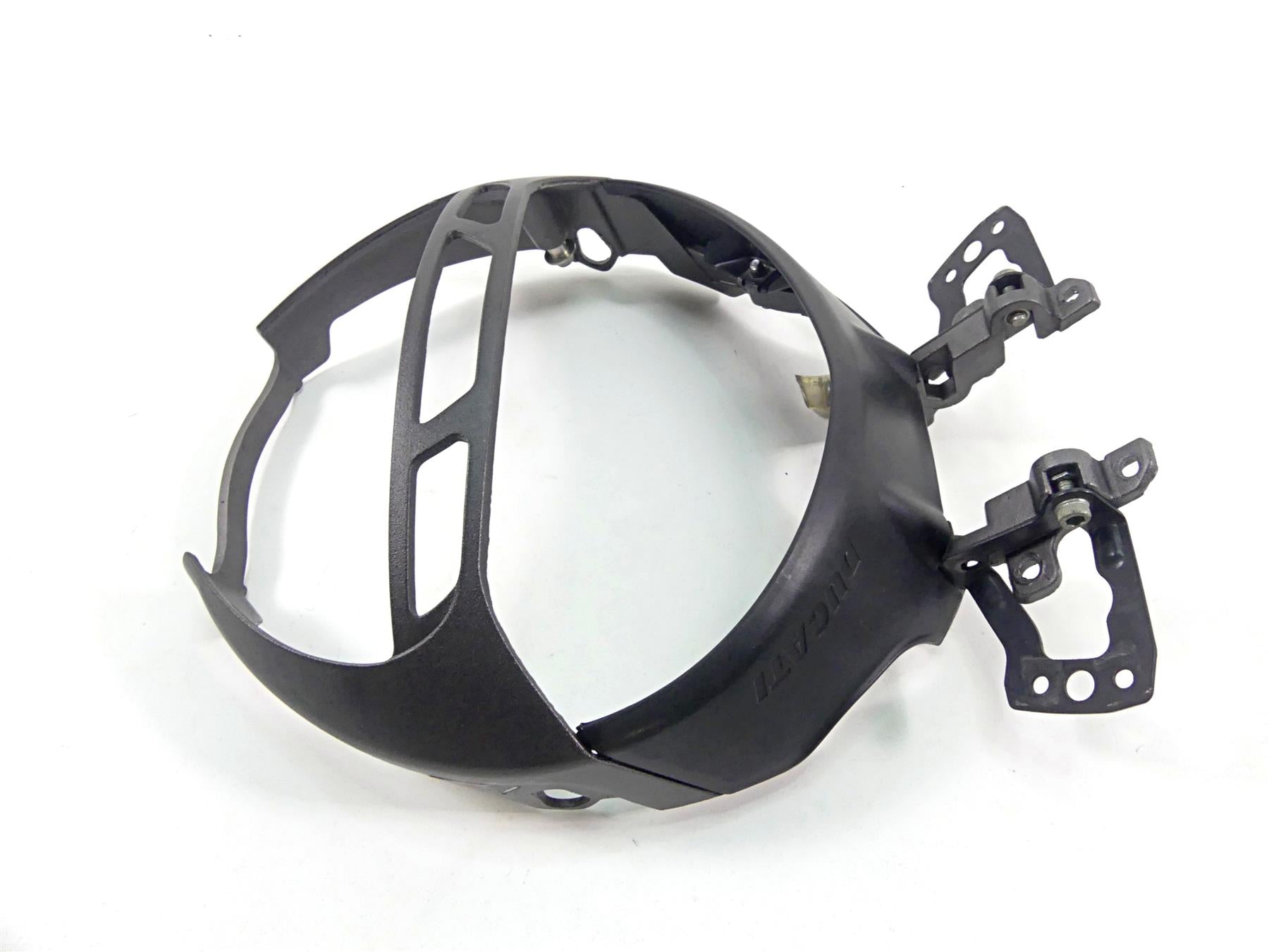 2012 Ducati Monster 1100 EVO Headlight Fairing Cover Stay Set 82919673A {{ shop.shopifyCountryName }} - Mototech271
