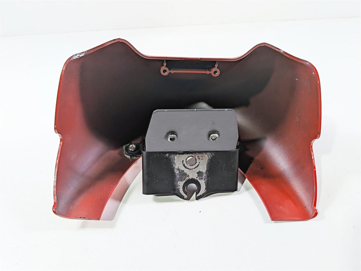 2008 Harley FXDSE CVO Dyna Front Red Bug Spoiler & Mount Set -Read 58065-08-Mototech271
