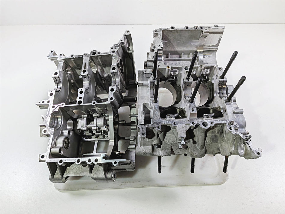 2014 Aprilia RSV4 RR Factory Engine Crankcase Crank Case Jug Set 2A000674