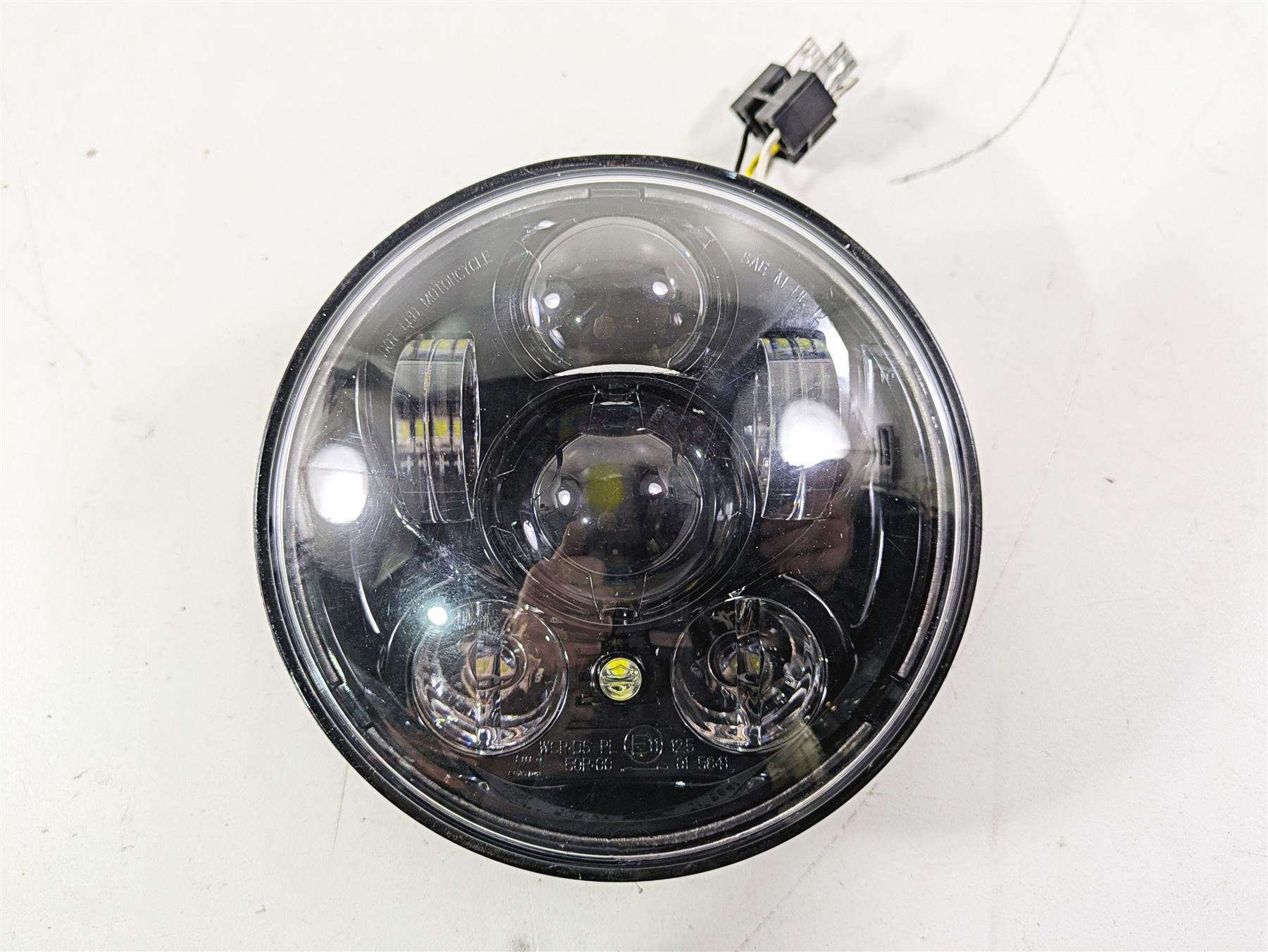 2008 Harley FLSTSB Cross Bones Daymaker Headlight Head Light Lamp 67700160A {{ shop.shopifyCountryName }} - Mototech271