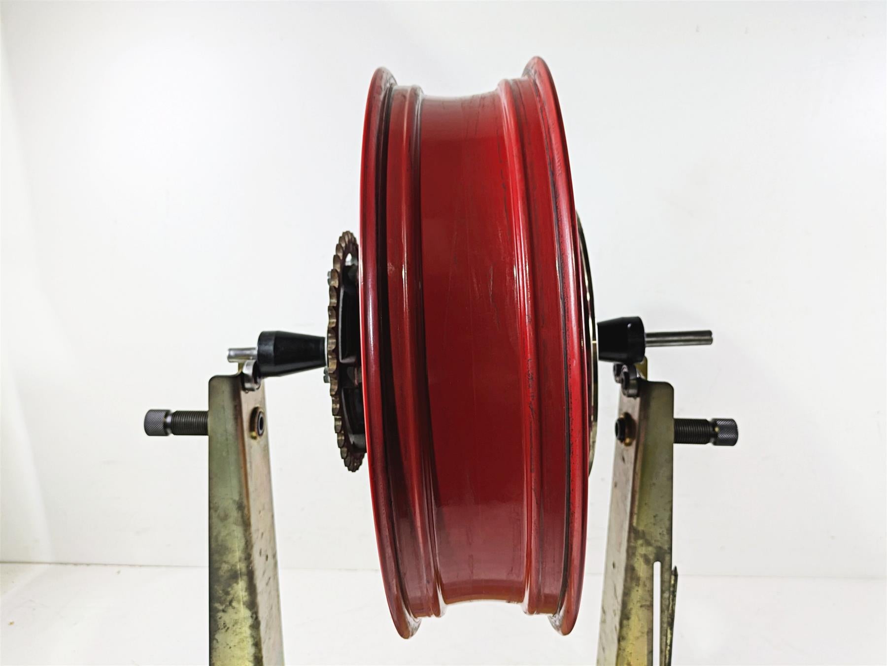 2023 BMW G310R K03 Straight Red Rear Wheel Rim 17x4 36311542861 {{ shop.shopifyCountryName }} - Mototech271