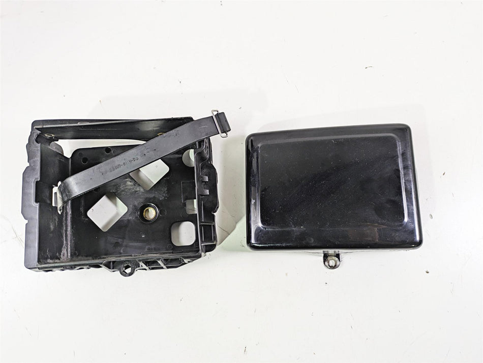 2015 Harley FXDF Dyna Fat Bob Right Battery Tray & Cover 66444-12DH 70379-06B {{ shop.shopifyCountryName }} - Mototech271