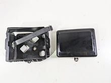 Load image into Gallery viewer, 2015 Harley FXDF Dyna Fat Bob Right Battery Tray &amp; Cover 66444-12DH 70379-06B
