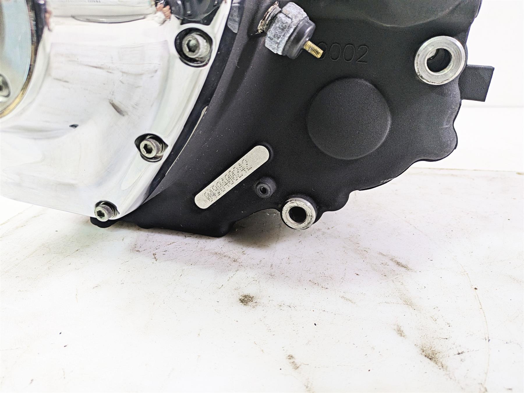 2004 Harley Softail FLSTF Fat Boy Running 88ci B-Engine Motor 40k Video 16121-04 {{ shop.shopifyCountryName }} - Mototech271