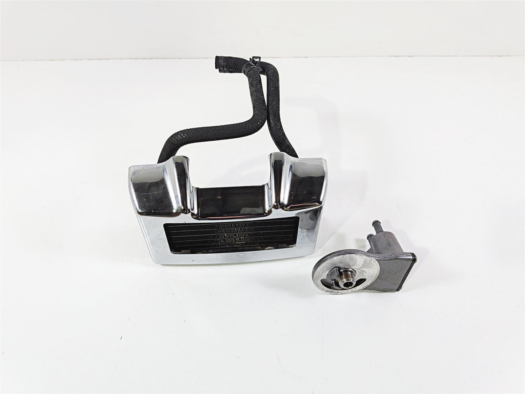 2011 Harley Touring FLHTCU CVO Electra Glide Oil Cooler Flange Cover 63083-11A-Mototech271