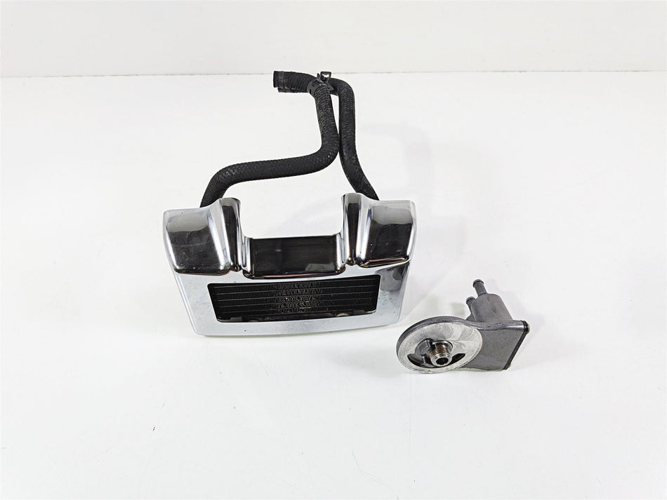 2011 Harley Touring FLHTCU CVO Electra Glide Oil Cooler Flange Cover 63083-11A-Mototech271