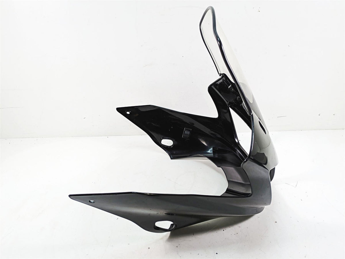 Upper Front Headlight Fairing Nose Cowl For Yamaha FZ1 Fazer – 2006-2015, Black ABS