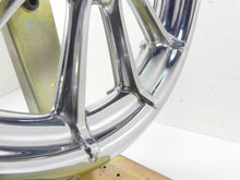 Load image into Gallery viewer, 2009 Harley FLHTCU SE4 CVO E-Glide Straight Chrome 17x3 Front Wheel Rim 42171-09
