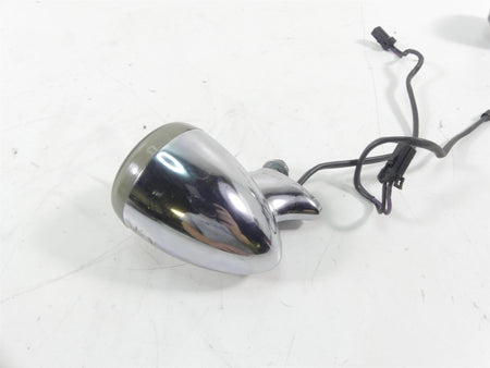 2009 Harley FXDF Dyna Fat Bob Rear Smoked Blinker Turn Signal Set 68977-00 {{ shop.shopifyCountryName }} - Mototech271