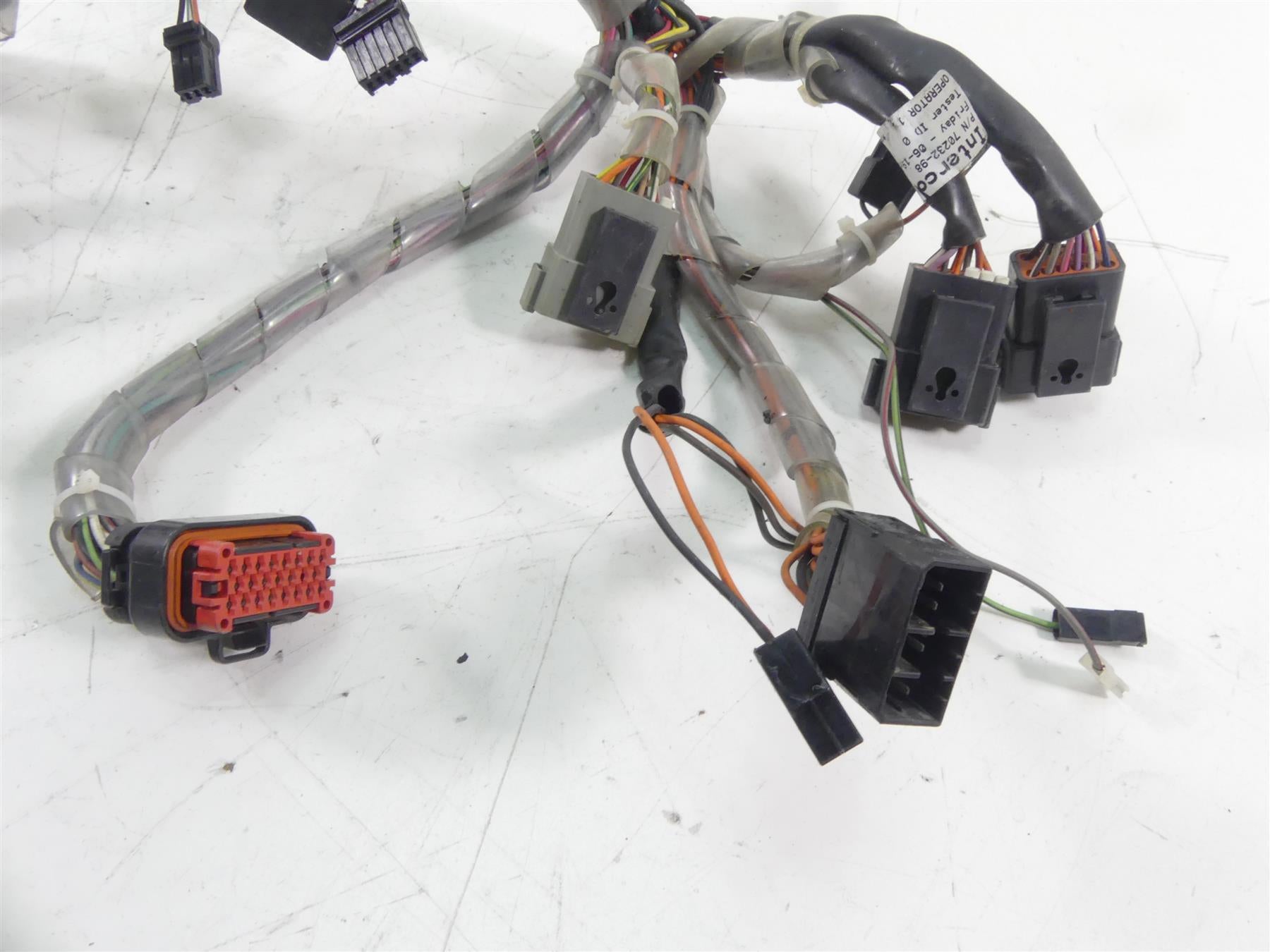1998 Harley Touring FLHTC Electra Glide Front Nose Wiring Harness 70232-98 {{ shop.shopifyCountryName }} - Mototech271
