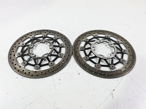 2012 Triumph Daytona 675 Sunstar Front Brake Disc Rotor Set T2021045