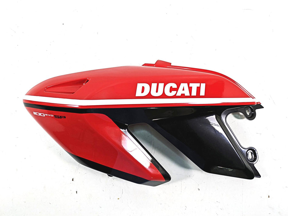 2011 Ducati Hypermotard 1100 Evo SP Oem Left Tank Fairing Cover Set 48012511B {{ shop.shopifyCountryName }} - Mototech271