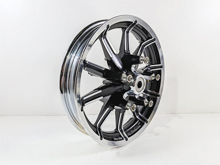 2014 Harley Touring FLHTK Electra Glide Nice Impeller Contrast Front Wheel Rim 17x3 43300386-Mototech271