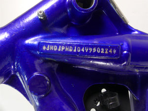 2004 Harley Softail FXSTD SE CVO Deuce Straight Blue Frame Chassis With Texas Salvage Title  46966-04BKO | Mototech271