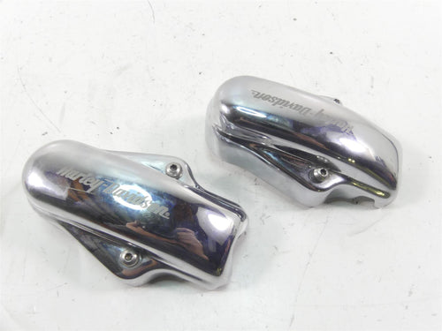 2004 Harley Softail FXSTD SE CVO Deuce Rear Chrome Axle Nut Covers 44500-03B | Mototech271