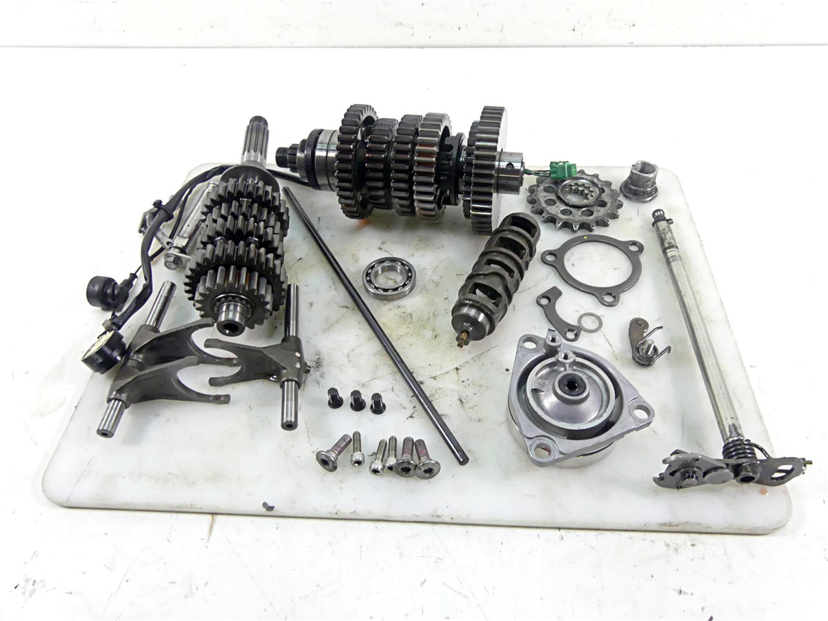 2012 Kawasaki ZX1400 ZX14R Ninja Transmission Gears Shaft Drum Set 13128-0677 {{ shop.shopifyCountryName }} - Mototech271
