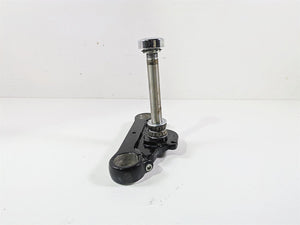 2016 Harley FXDF Dyna Fat Bob Lower Triple Tree Steering Clamp Black 48659-09