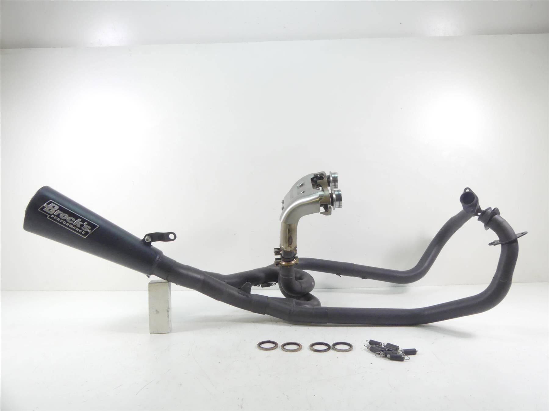 2013 Yamaha VMX17 V-Max 1700 Brocks Performance 14" Exhaust Pipe Set 396878 {{ shop.shopifyCountryName }} - Mototech271