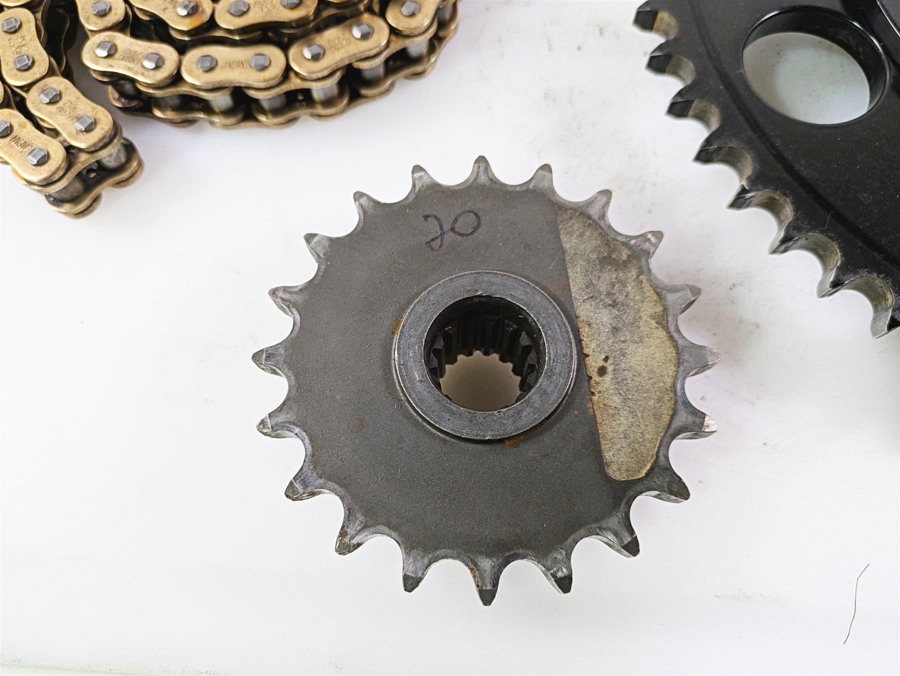 2010 Harley VRSCF Muscle Rod Chain Sprocket Conversion Kit 54T 20T {{ shop.shopifyCountryName }} - Mototech271