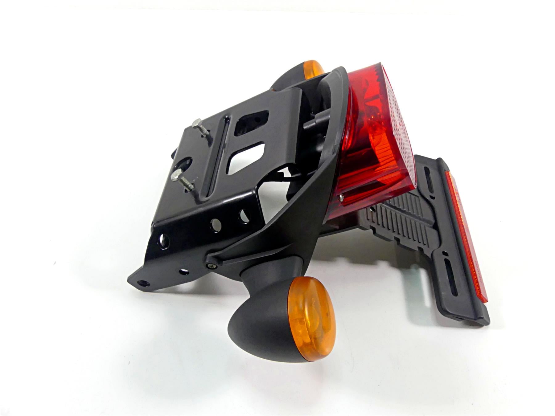 2009 Harley XR1200 Sportster Rear Taillight Blinker Plate Holder Set 68257-08 {{ shop.shopifyCountryName }} - Mototech271
