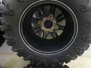 2017 Polaris General 1000 Oem 14x6 Wheel + Msa Motoclaw Tire Set 1522494 1522496 | Mototech271