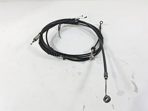 2017 Harley Dyna FXDB Street Bob Brake Clutch Throttle Cable Set 14" Ape Hanger | Mototech271
