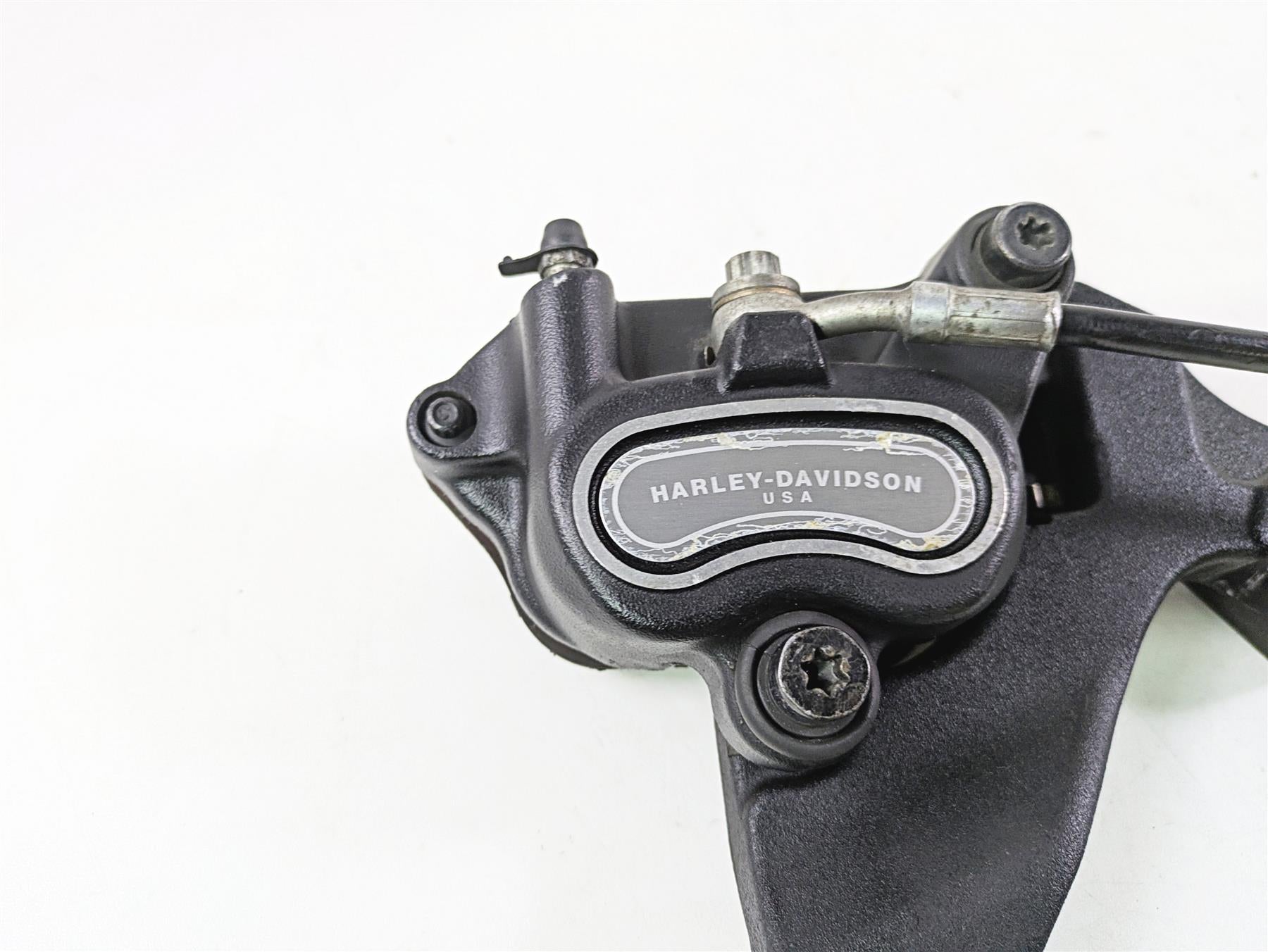 2008 Harley FXDL Dyna Low Rider 105TH Rear Brake Caliper & Bracket 40908-08 {{ shop.shopifyCountryName }} - Mototech271