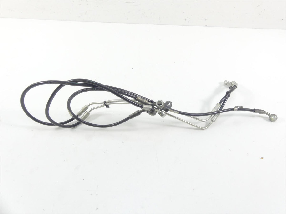 2014 Ducati Hypermotard 821 SP Front Abs Brake Line Hose Set 61810491A 61810481A {{ shop.shopifyCountryName }} - Mototech271