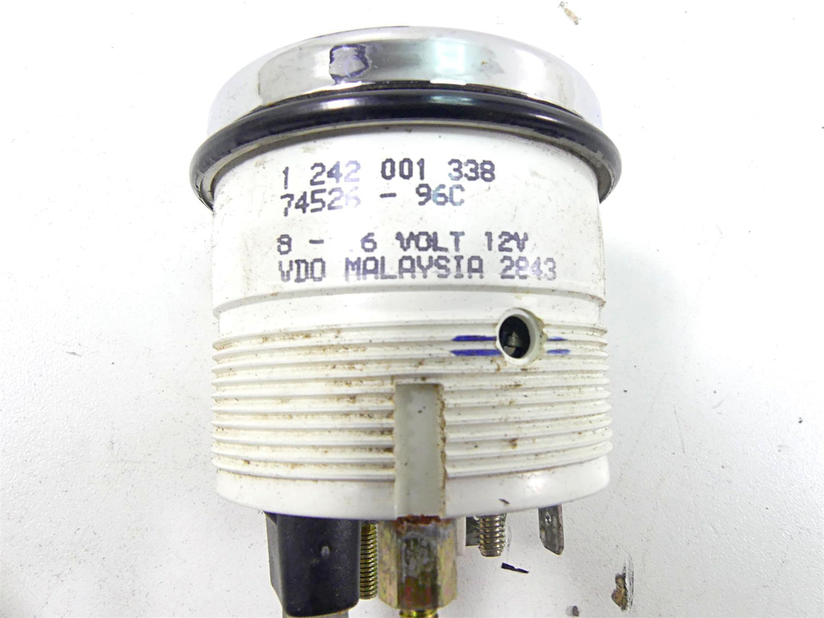 2004 Harley Touring FLHTCUI Electra Glide Volt Voltage Meter Gauge 74526-96C {{ shop.shopifyCountryName }} - Mototech271