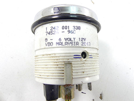 2004 Harley Touring FLHTCUI Electra Glide Volt Voltage Meter Gauge 74526-96C {{ shop.shopifyCountryName }} - Mototech271