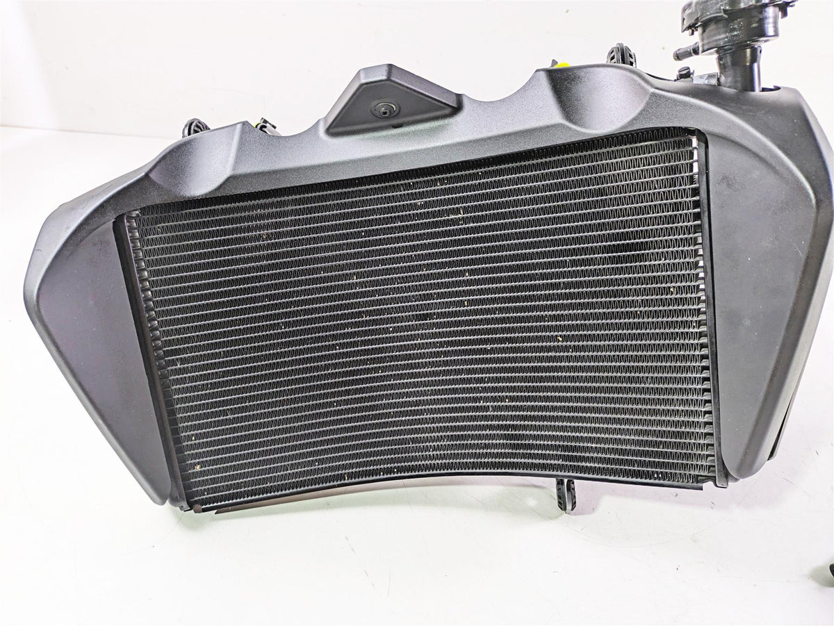 2016 Ducati Monster 1200 S Radiator Fan Hoses Reservoir & Covers 54841025A {{ shop.shopifyCountryName }} - Mototech271
