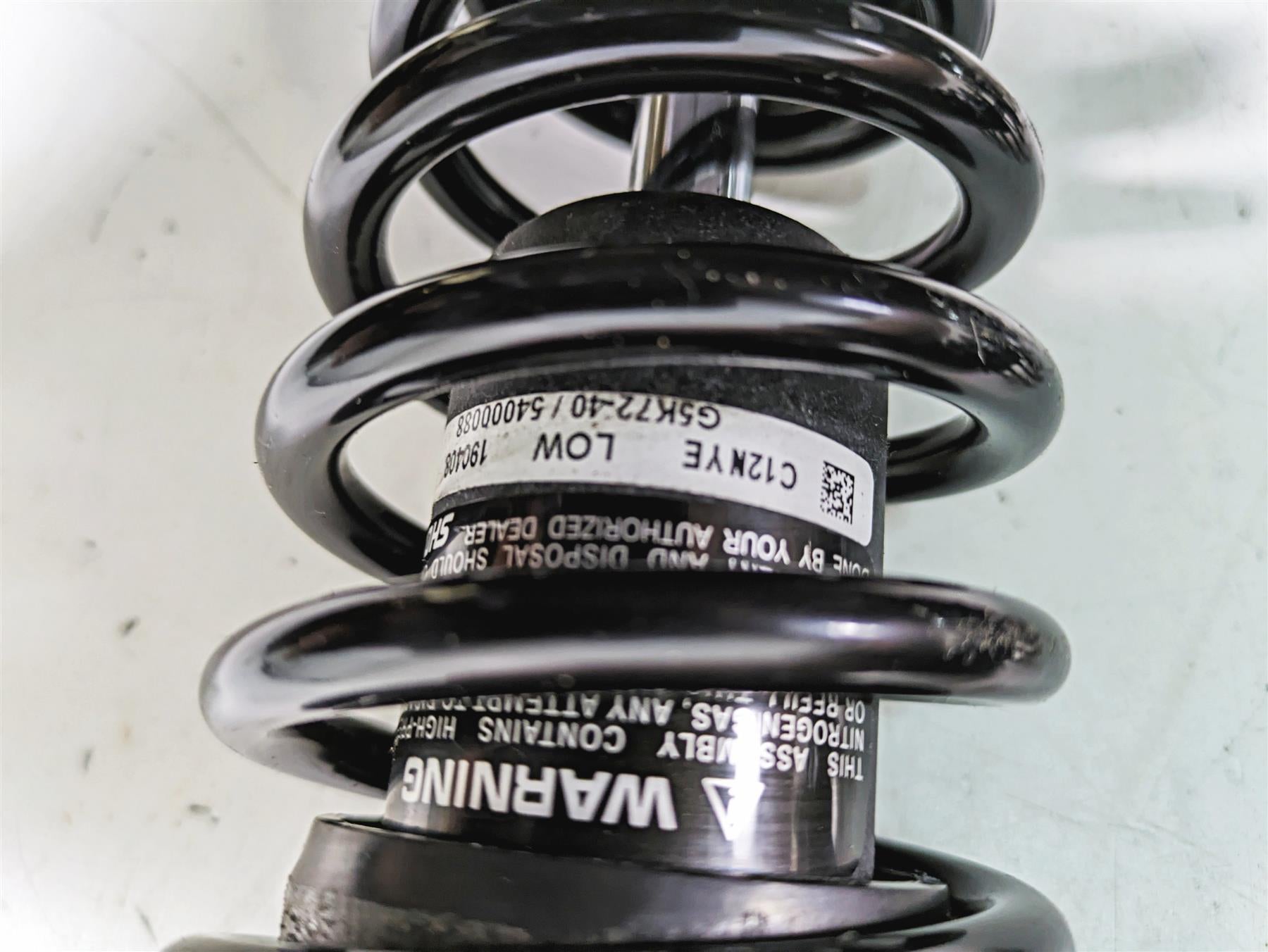 2019 Harley XL883N Sportster Iron Rear Suspension Shock Low 11" 54000088 {{ shop.shopifyCountryName }} - Mototech271