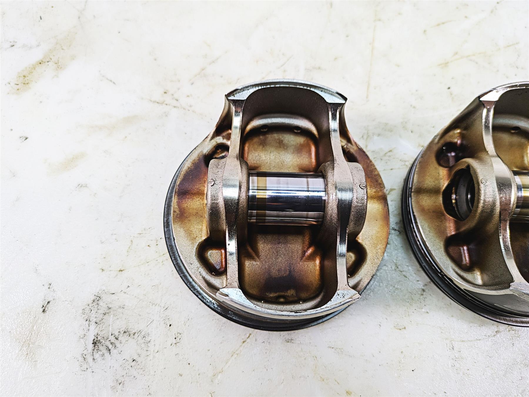 Wiseco 4" Forged Big Bore Twin Cam Piston Set 4918PS {{ shop.shopifyCountryName }} - Mototech271