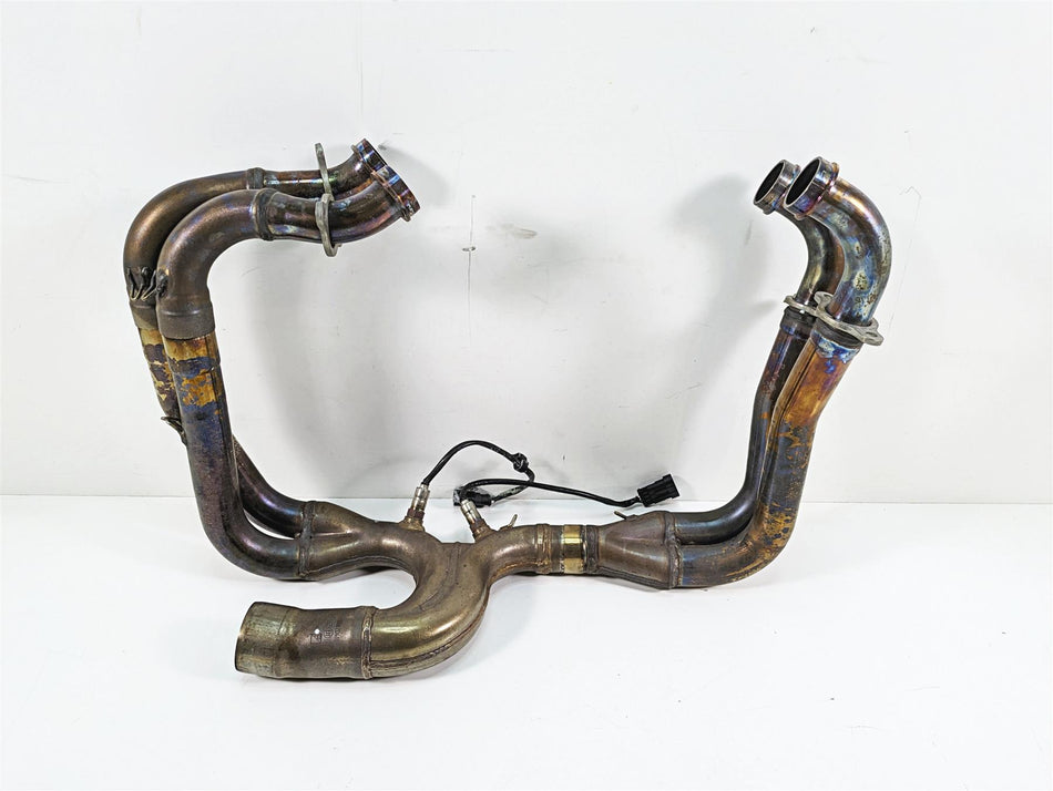 2020 Aprilia Tuono V4 Factory Exhaust Header Manifold Set -Dent 858738 2B003347 {{ shop.shopifyCountryName }} - Mototech271
