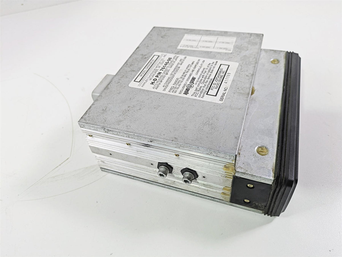 1999 Harley Touring FLHTCUI E-Glide Radio Stereo Tape Cassette Player 76146-98 {{ shop.shopifyCountryName }} - Mototech271