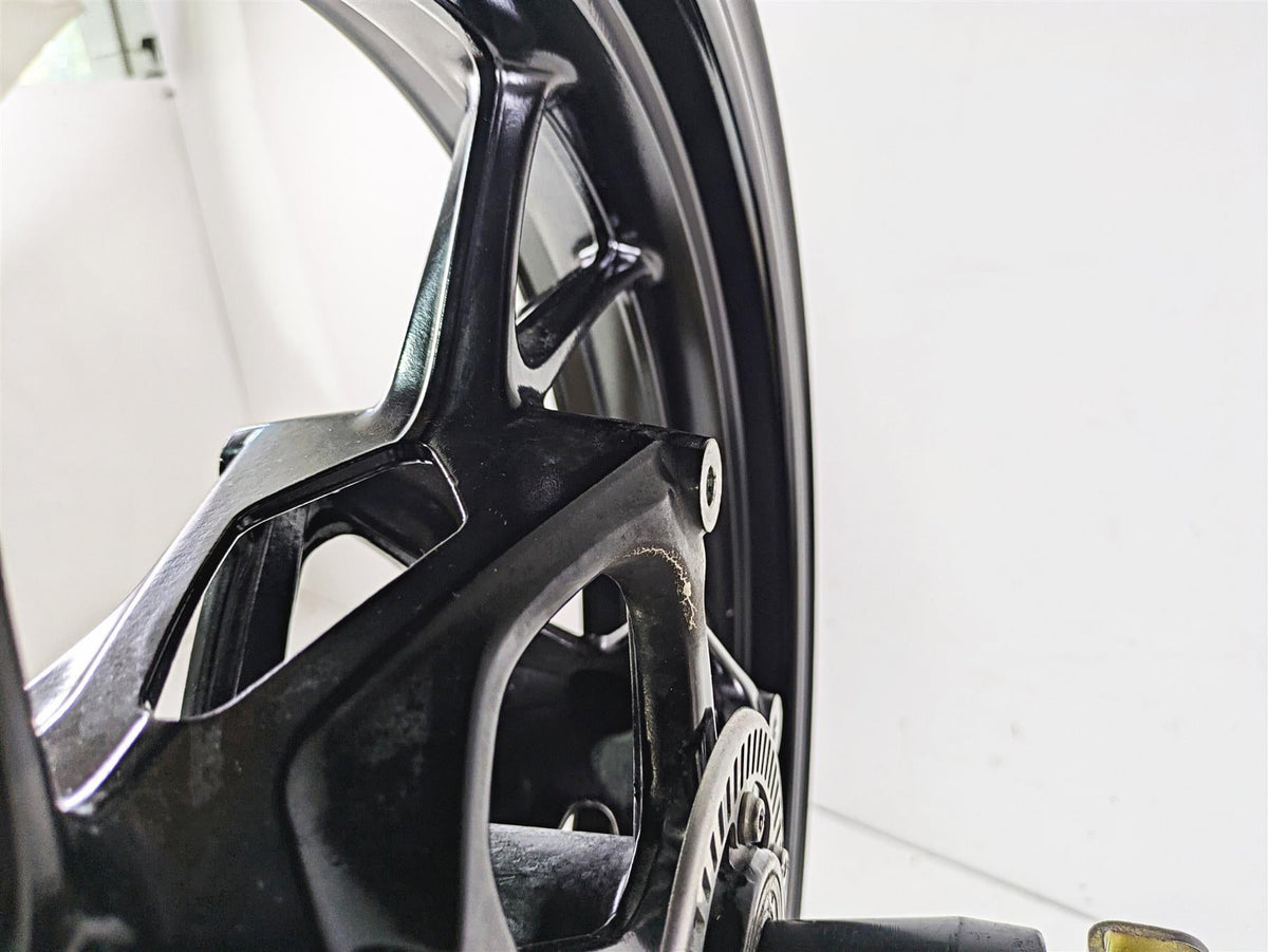 2016 BMW F800R K73 Front Wheel Rim Black Straight 17x3.5 36318551409 {{ shop.shopifyCountryName }} - Mototech271