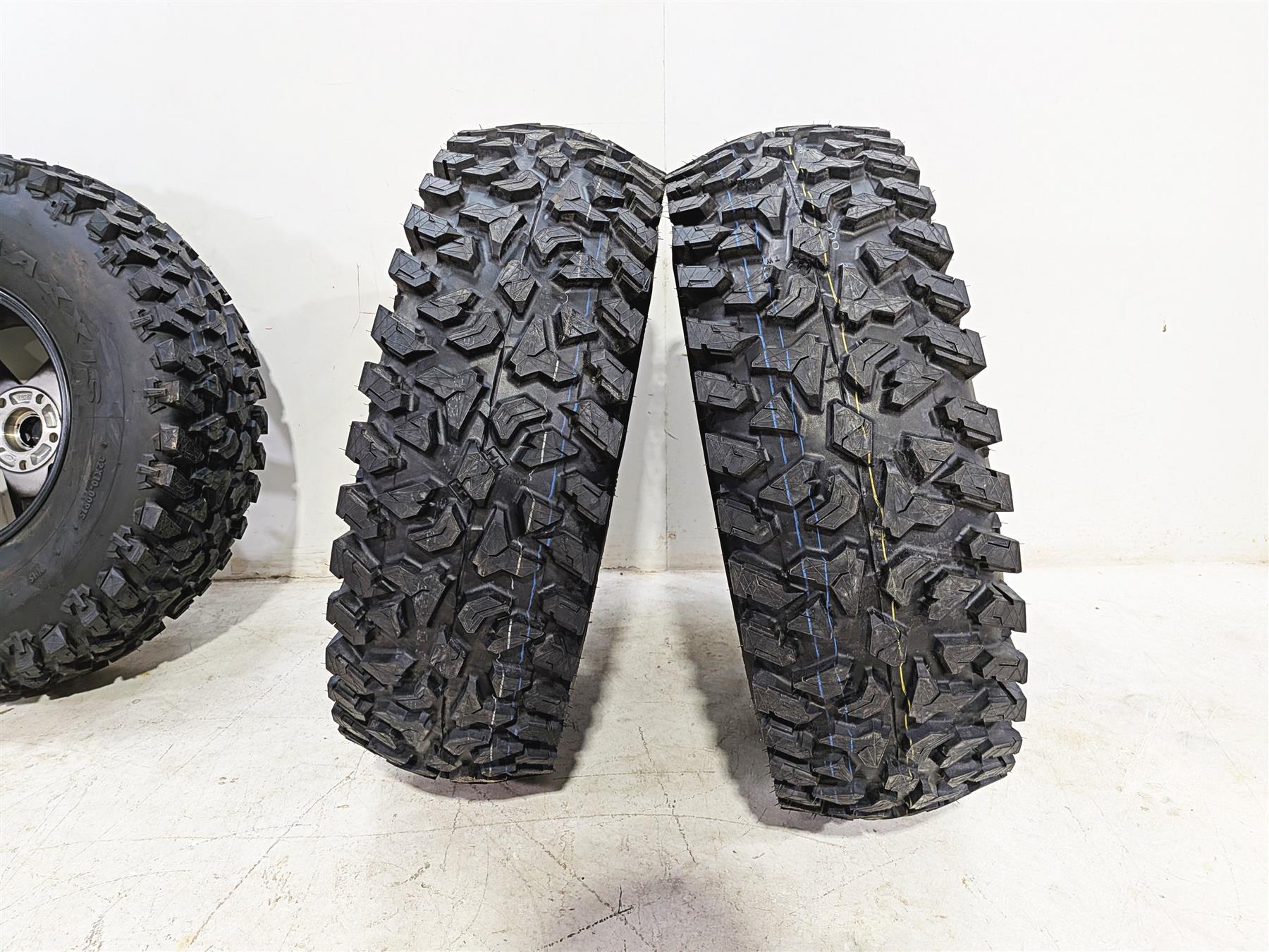 2022 Polaris RZR Turbo R Ultimate Wheel Tire Set Maxxis Rampage Fury 32x10R15 1525087 15x7-Mototech271