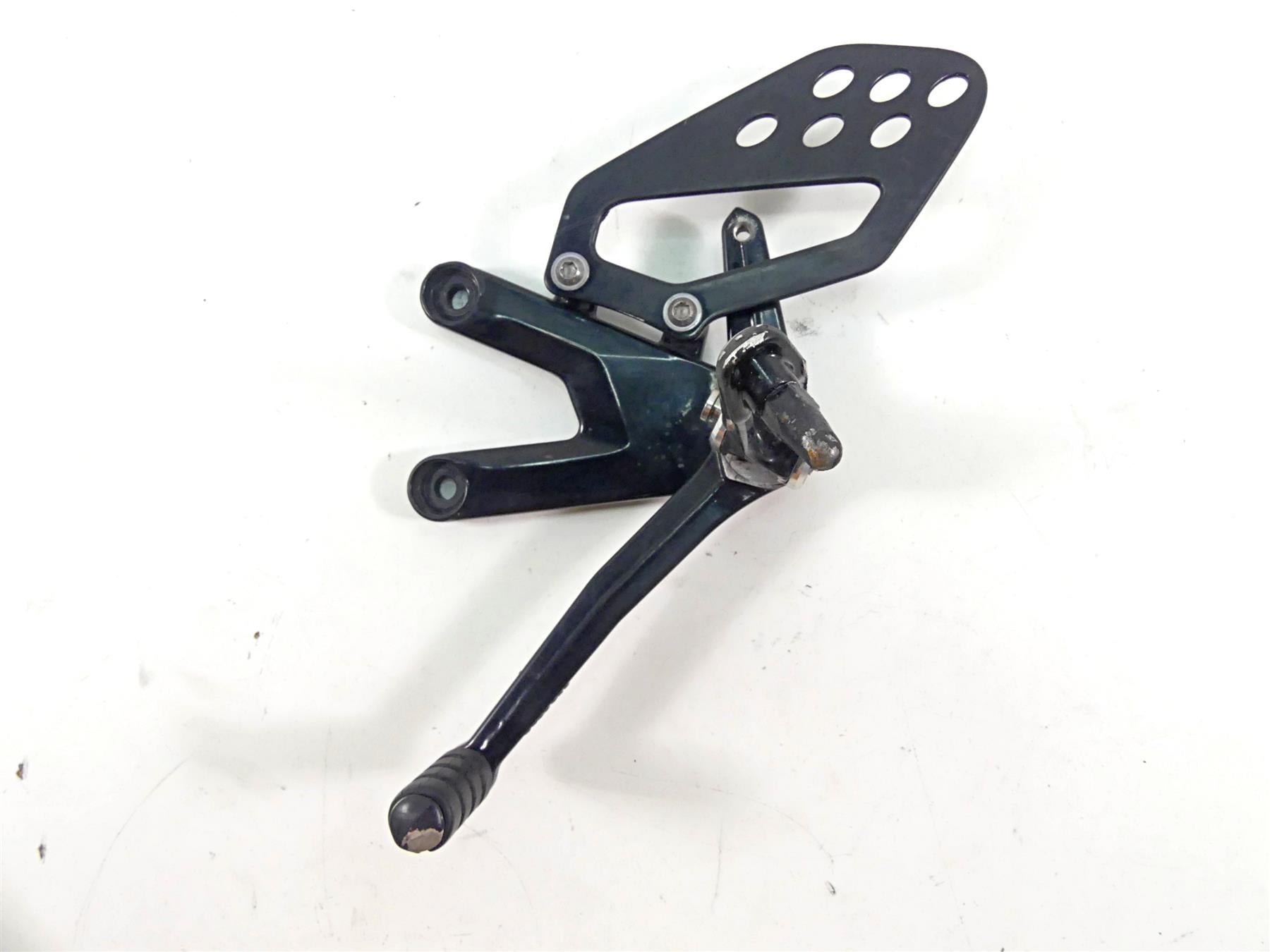 2013 BMW S1000RR K46 Left Front Foot Peg Set & Shifter Shift Lever 46717708573 {{ shop.shopifyCountryName }} - Mototech271