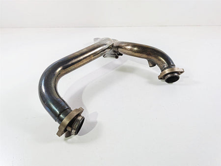 2005 Harley Softail FLSTFSE CVO Fat Boy Drag Straight Exhaust Pipe Set-Mototech271