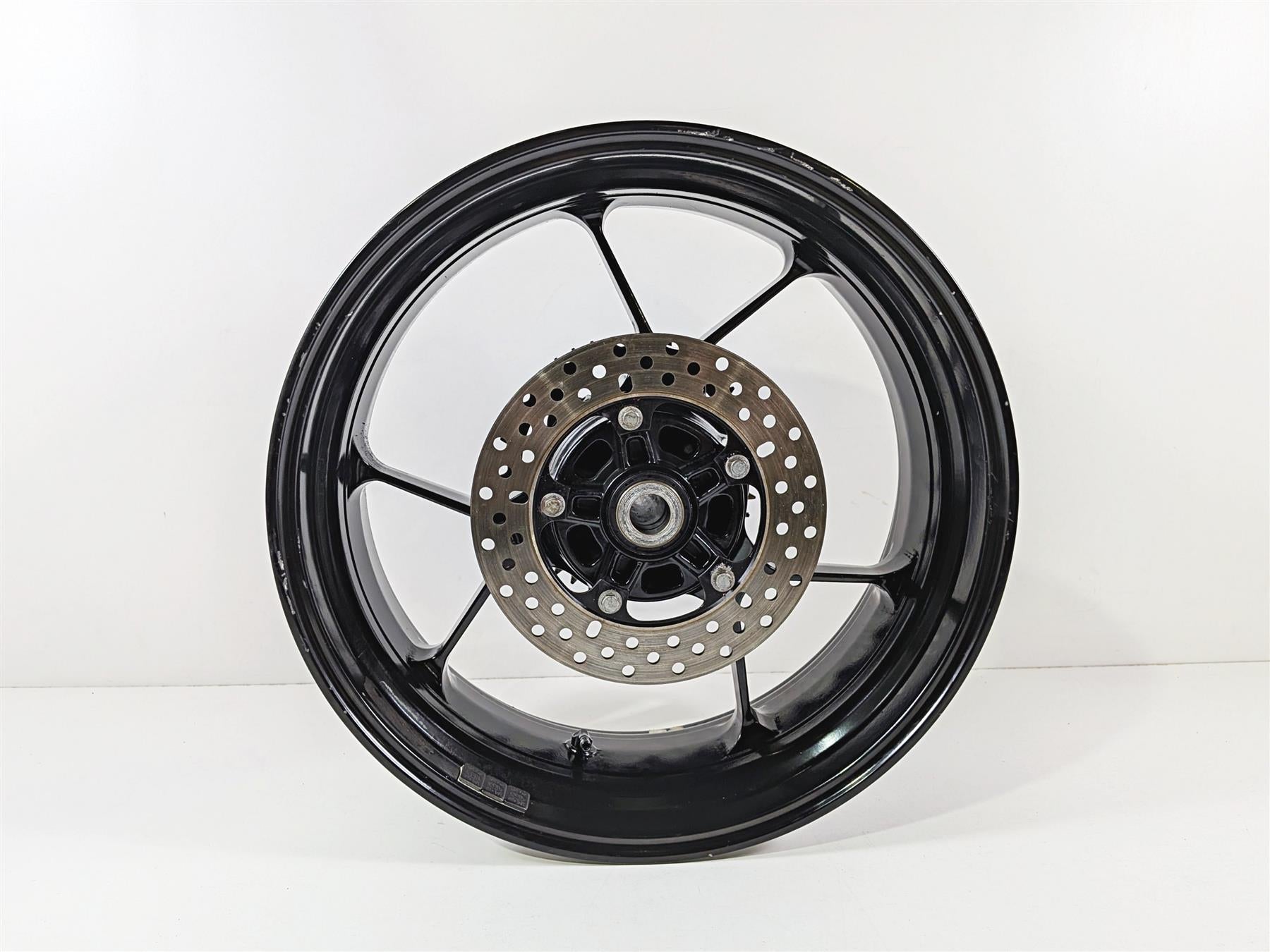 2014 Aprilia RSV4 RR Factory Straight Black Rear Wheel Rim 17x6 896757 {{ shop.shopifyCountryName }} - Mototech271