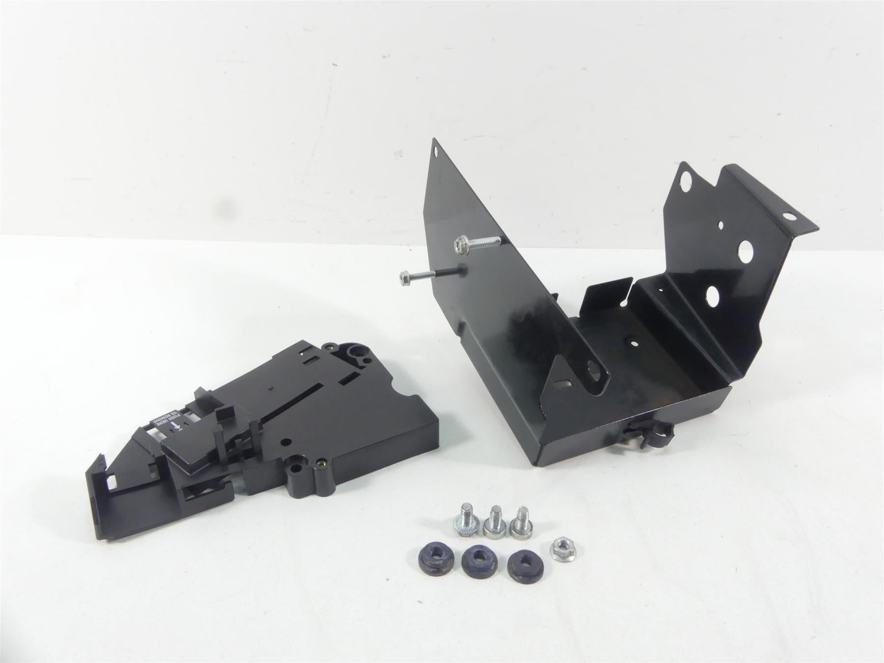 2004 Harley FLHTC SE CVO Electra Glide Battery Tray & Electrical Caddy 66281-02 | Mototech271